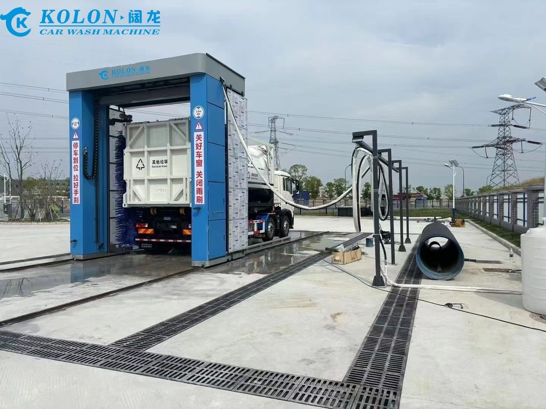 Waterbesparende buswasmachine KL-EN1 met 3-5 minuten wastijd en 67 kW vermogen