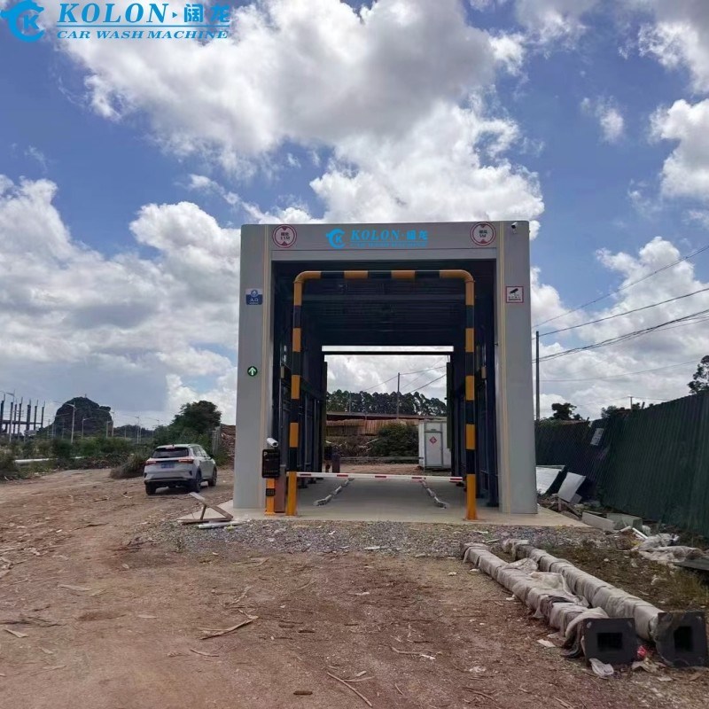 Kolon 67kw buswasmachine met veiligheidsstopknop en maximale wassnelheid 7 bussen per uur