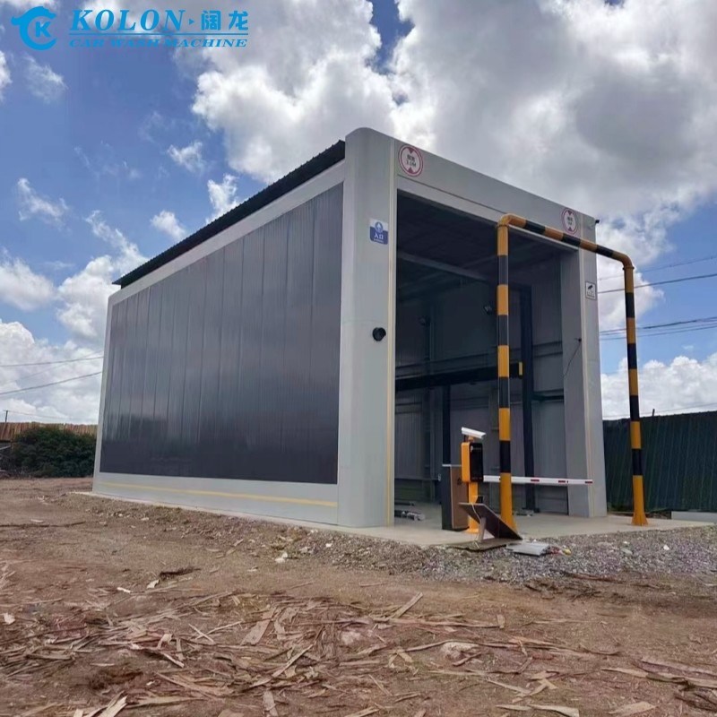 Kolon 67kw buswasmachine met veiligheidsstopknop en maximale wassnelheid 7 bussen per uur