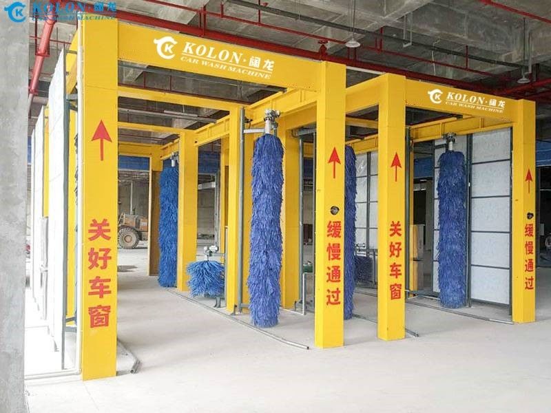 KOLON Waterdruk 0,3-0,5 MPa Automatische busreinigingsmachine voor snel en effectief reinigen