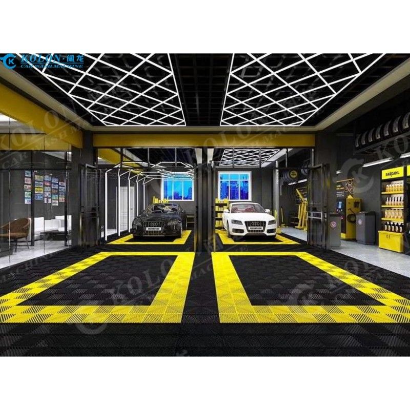 Plastic PP Interlocking Garage Floor Tile 2,0cm 3,0cm 4,0cm 5,0cm 6,0cm