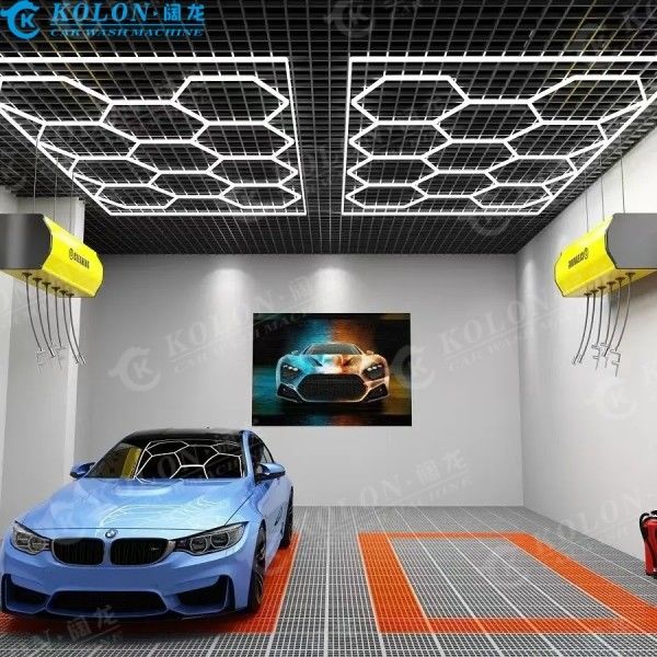LED detailwerk lichtbuizen voor auto werkplaats honingraat